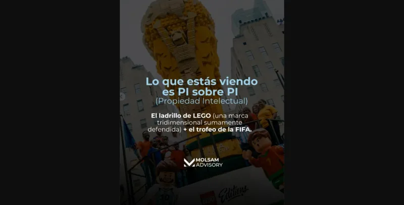 LEGO y el trofeo del Mundial: cuando el marketing experiencial depende de una licencia de PI - imagen 3