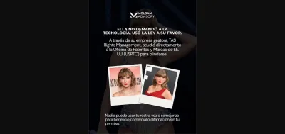 Taylor Swift vs. la inteligencia artificial: cómo frenó el robo de su identidad