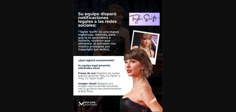Taylor Swift vs. la inteligencia artificial: cómo frenó el robo de su identidad - imagen 3
