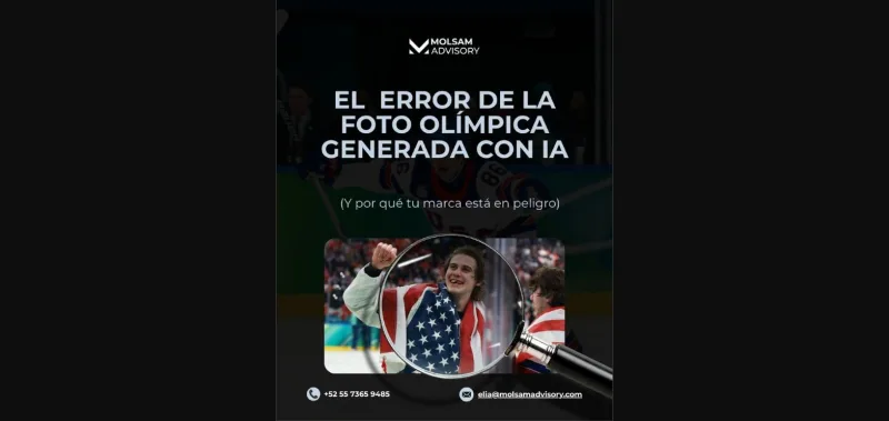 El error de la foto olímpica generada con IA (y por qué tu marca está en peligro) - imagen 1