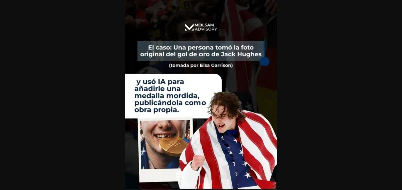 El error de la foto olímpica generada con IA (y por qué tu marca está en peligro) - imagen 2