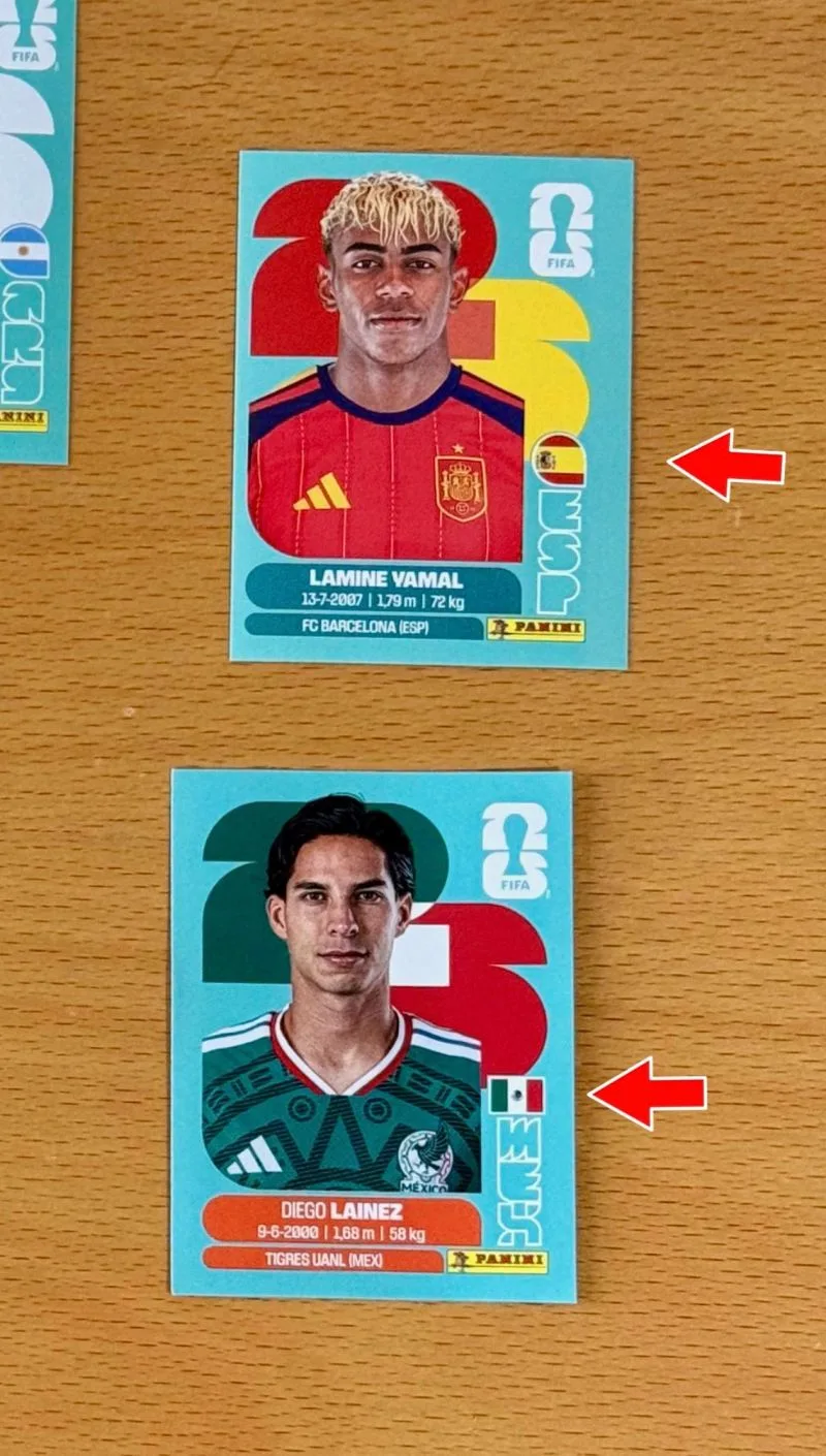 Panini y las banderas del Mundial: por qué no fue un error de imprenta - imagen 1
