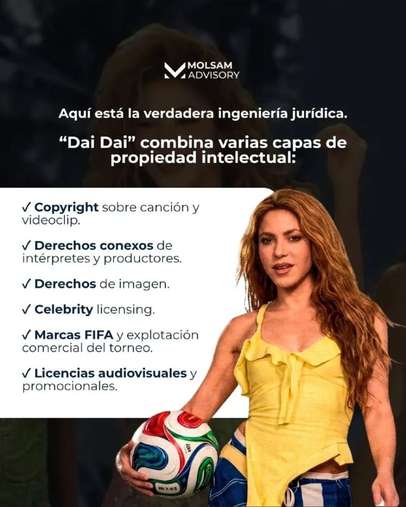 «Dai Dai», el himno del Mundial 2026: una operación de propiedad intelectual - imagen 5