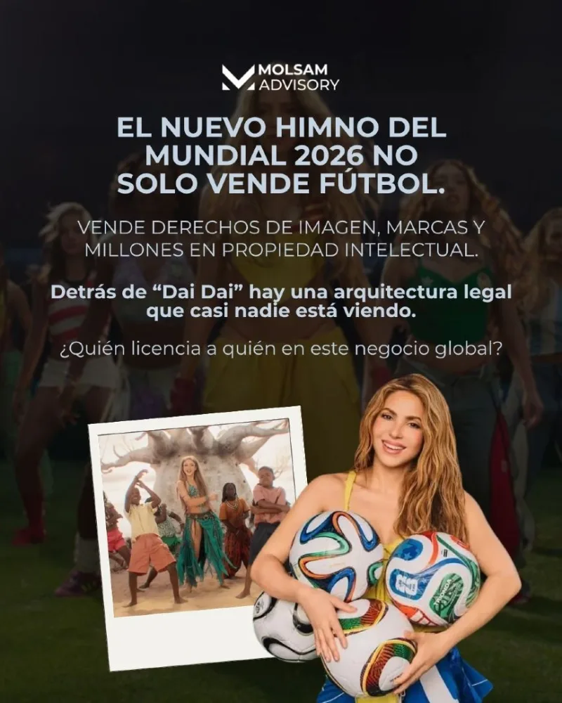 «Dai Dai», el himno del Mundial 2026: una operación de propiedad intelectual - imagen 1