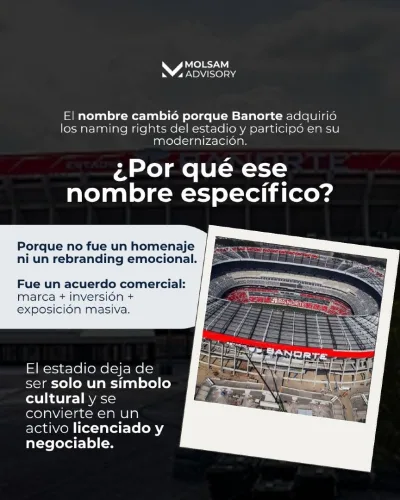El Estadio Azteca ya no existe: qué hay detrás del cambio de nombre