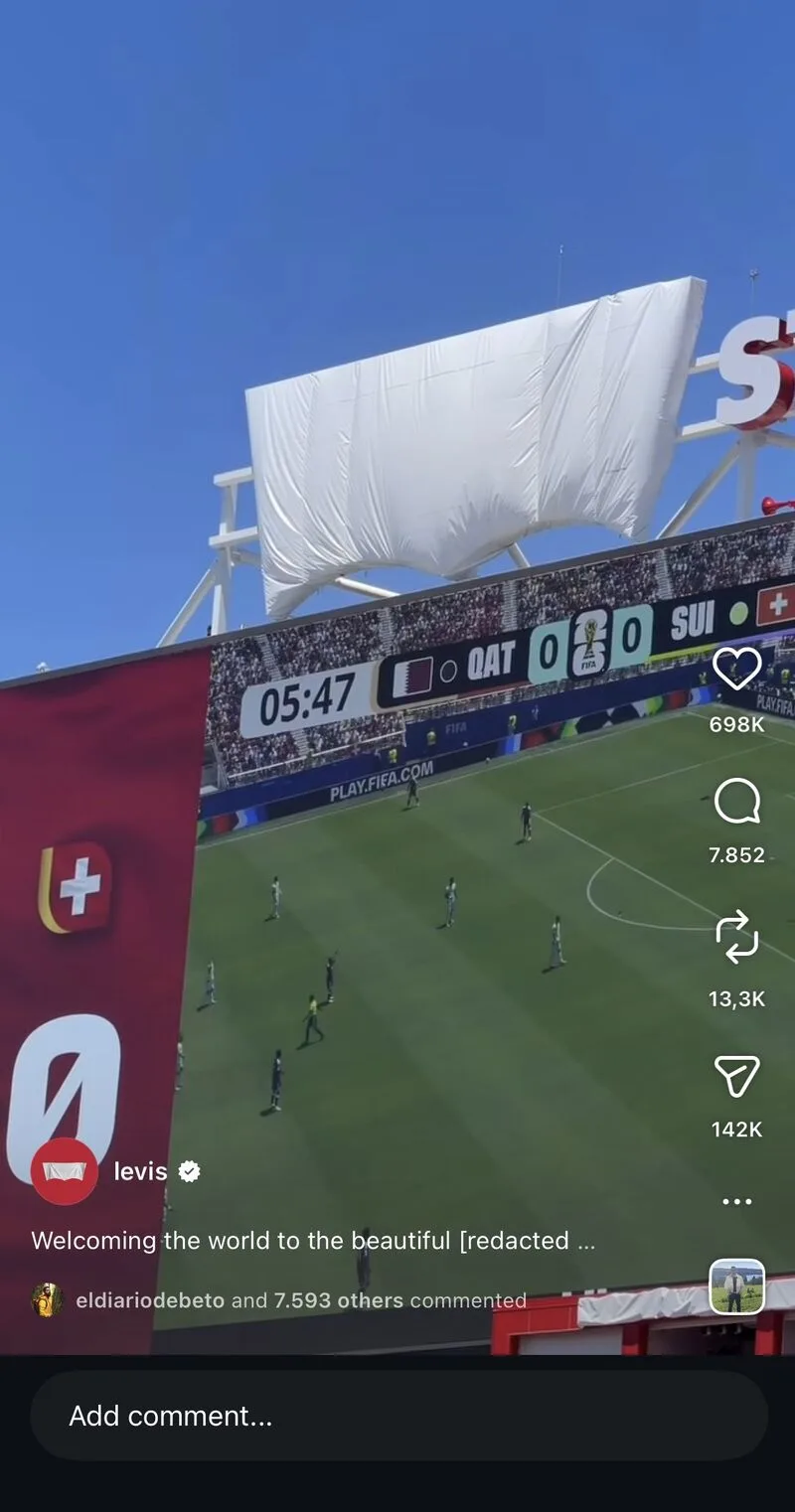 La FIFA obligó a tapar el nombre Levi's Stadium: por qué pudo hacerlo - imagen 2