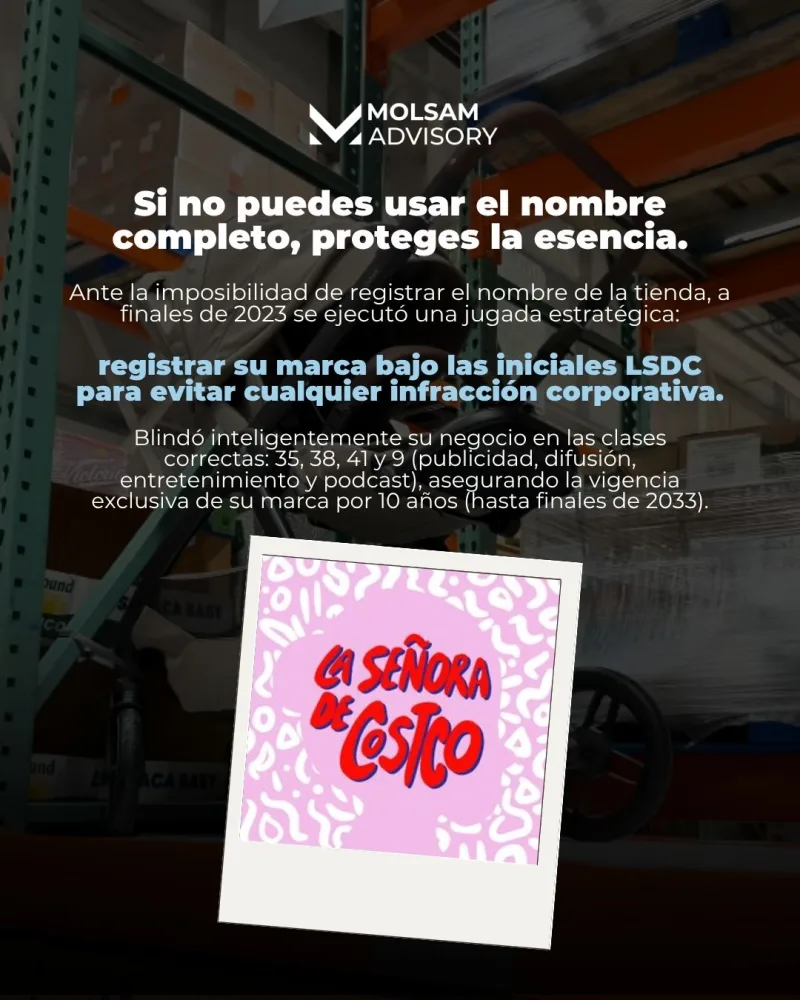 La Señora de Costco: por qué no se puede registrar una marca con el nombre de otra - imagen 4