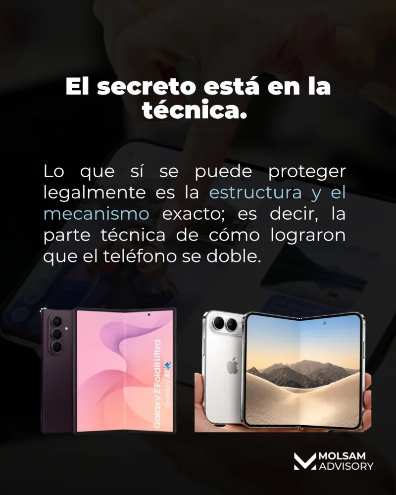 ¿El iPhone plegable copia a Samsung? Por qué una idea no se protege y un mecanismo sí - imagen 3