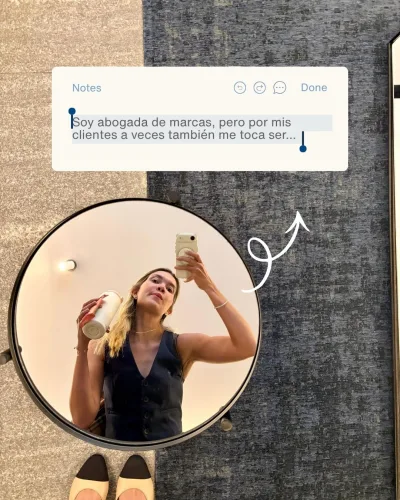 Soy abogada de marcas, pero a veces me toca ser otra cosa