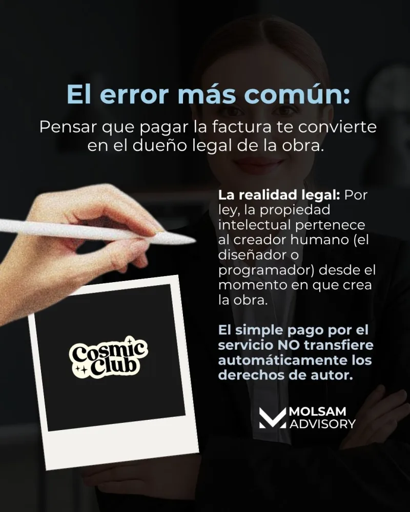 Le pagué a un diseñador o programador: ¿la obra es 100% mía? - imagen 2