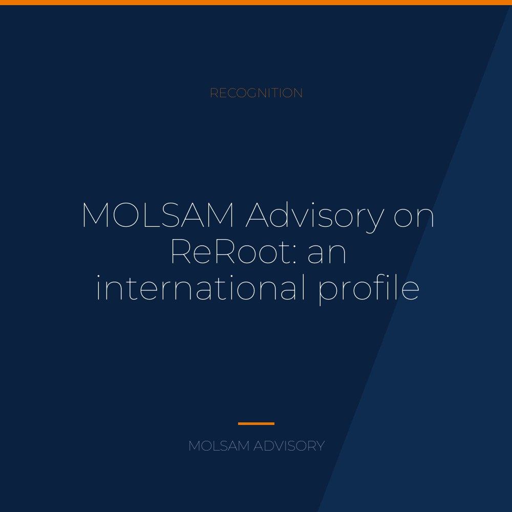MOLSAM Advisory on ReRoot: an international profile